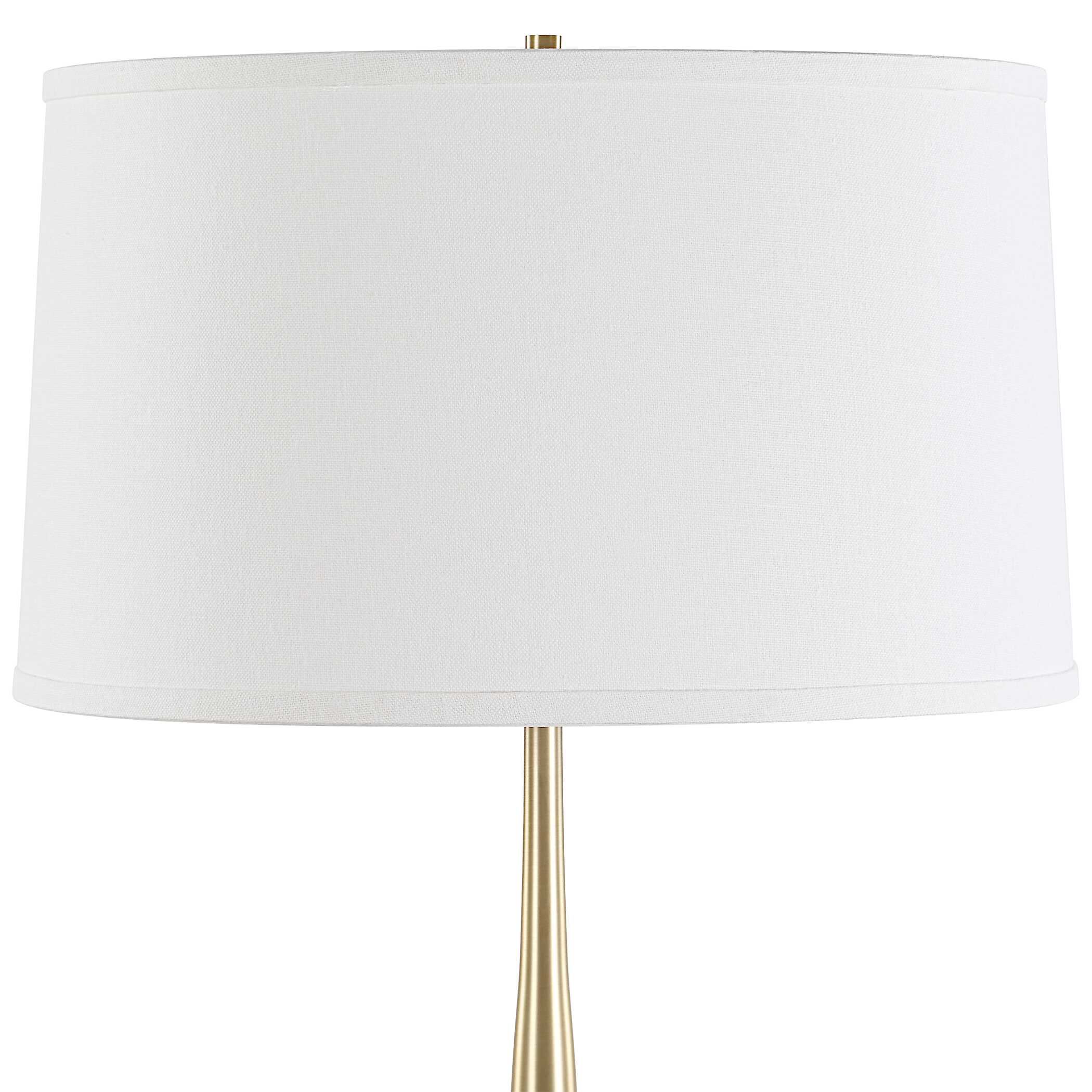 Booker Thin Brass Table Lamp