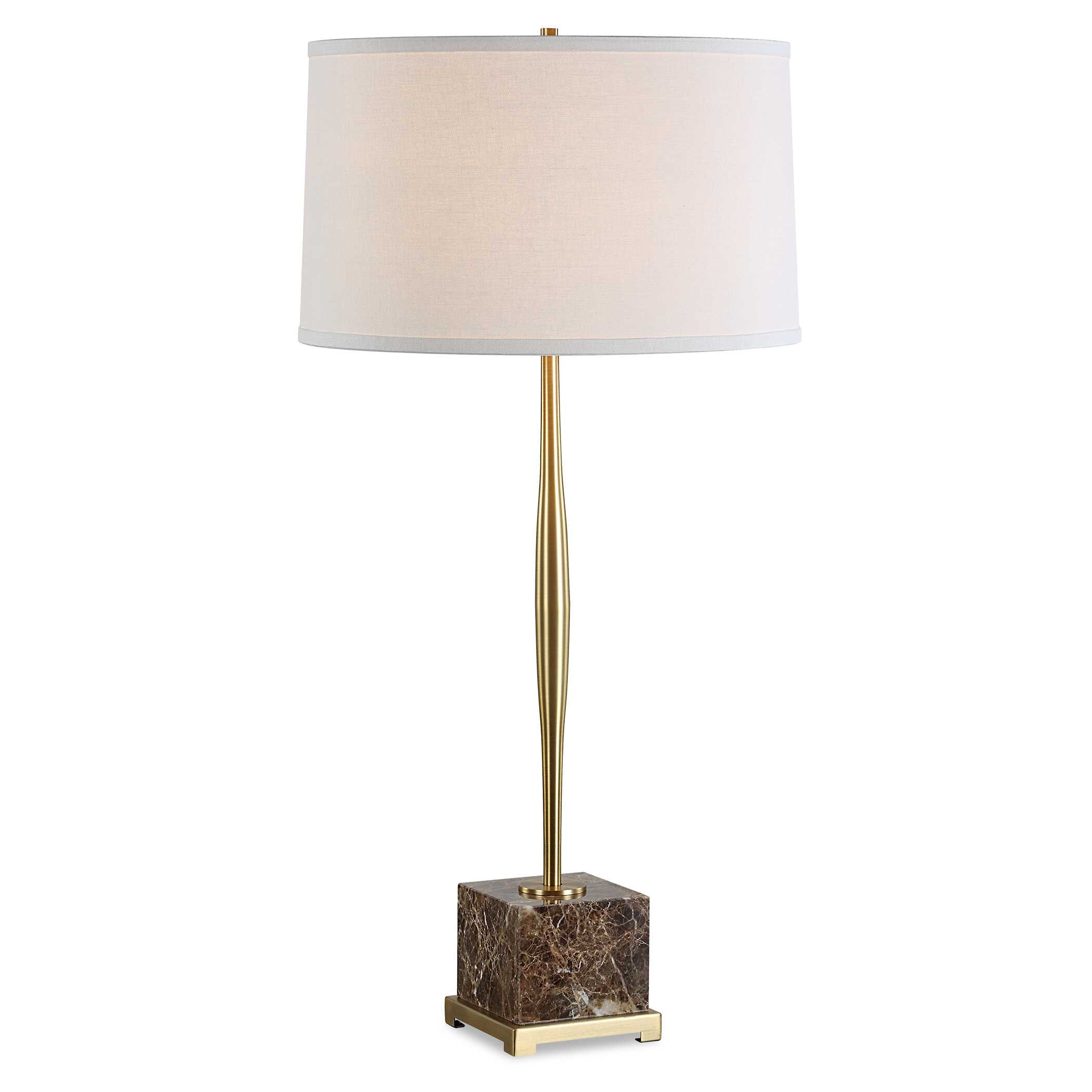 Booker Thin Brass Table Lamp
