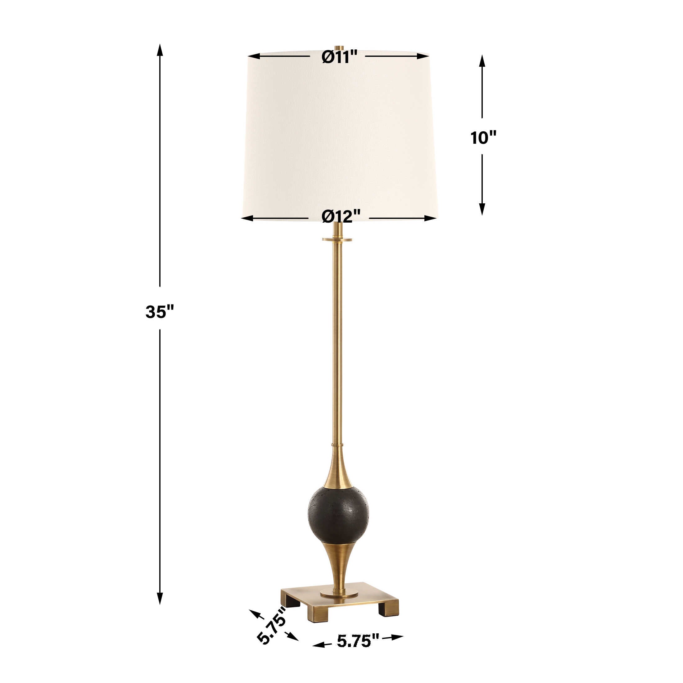 Dempsey Marble Buffet Lamp