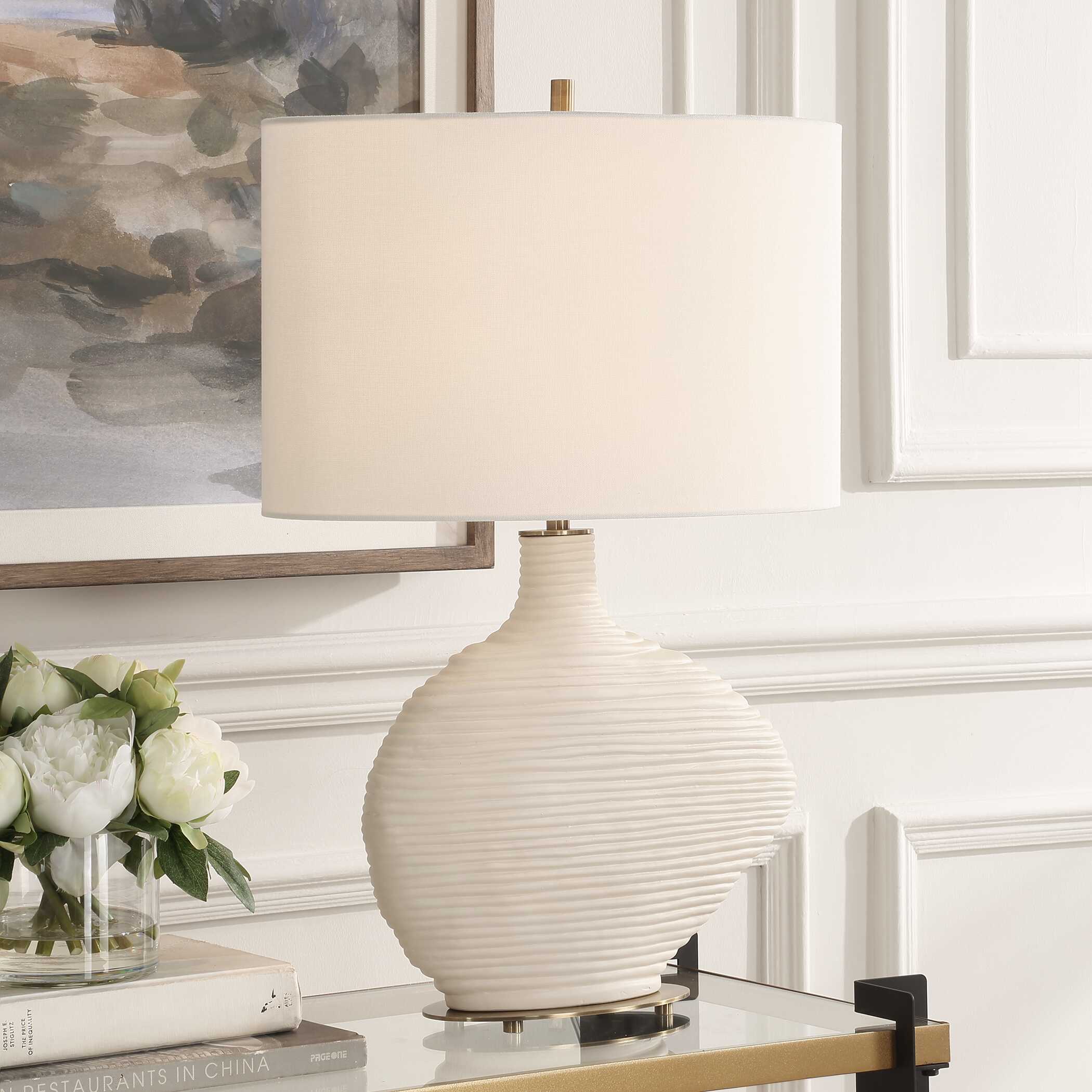 Duostacked Ceramic Table Lamp