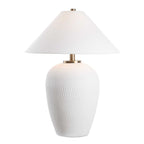 Merriton Matt White Table Lamp