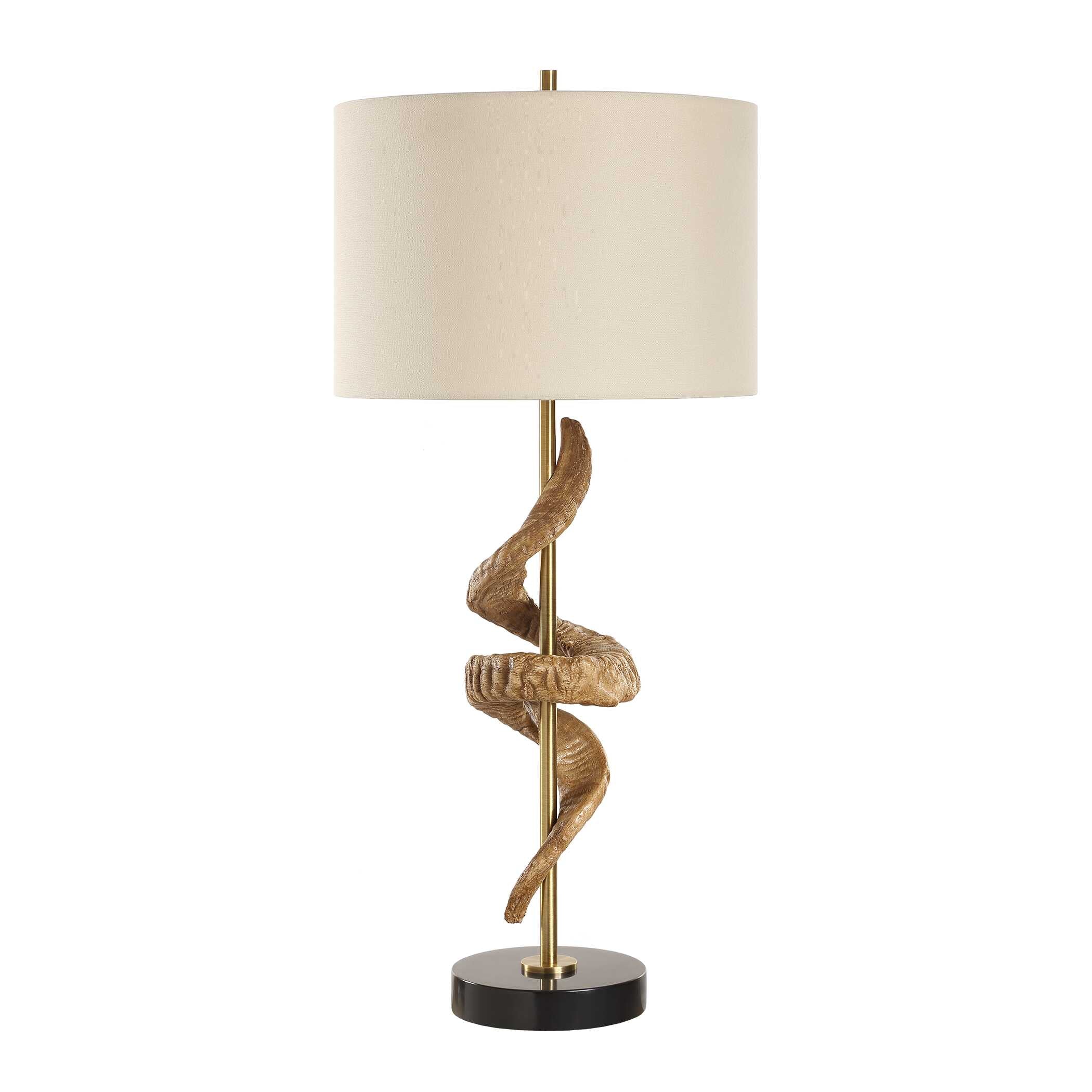 Rams Horn Table Lamp