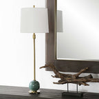 Bledel Brass Buffet Lamp