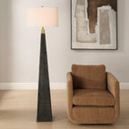 Lathey Tapered Floor Lamp