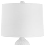 Sonata Textured White Table Lamp