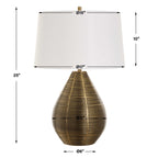 Knowles Brass Table Lamp