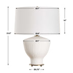 Maisie White Table Lamp