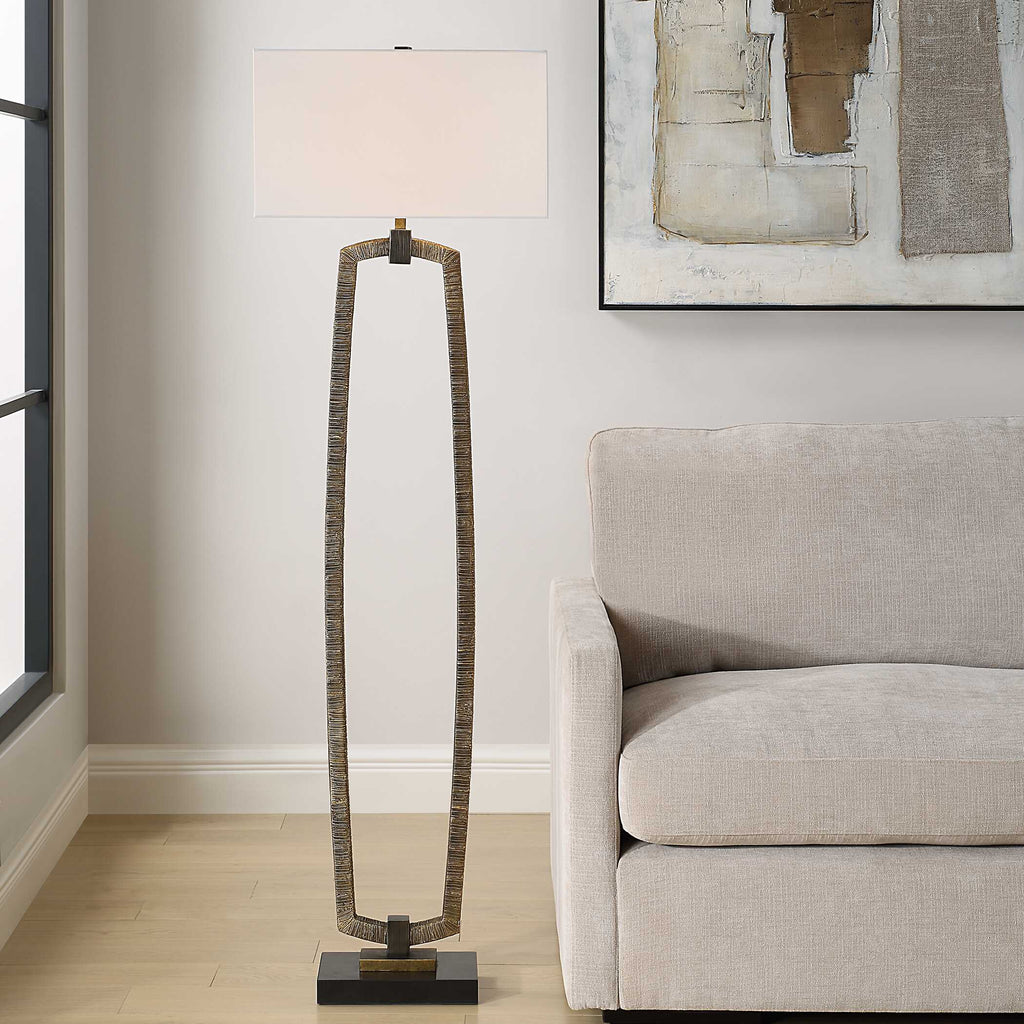 Relic Gold Floor Lamp