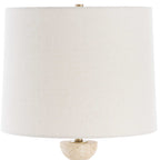 Hemisphere Brass Buffet Lamp