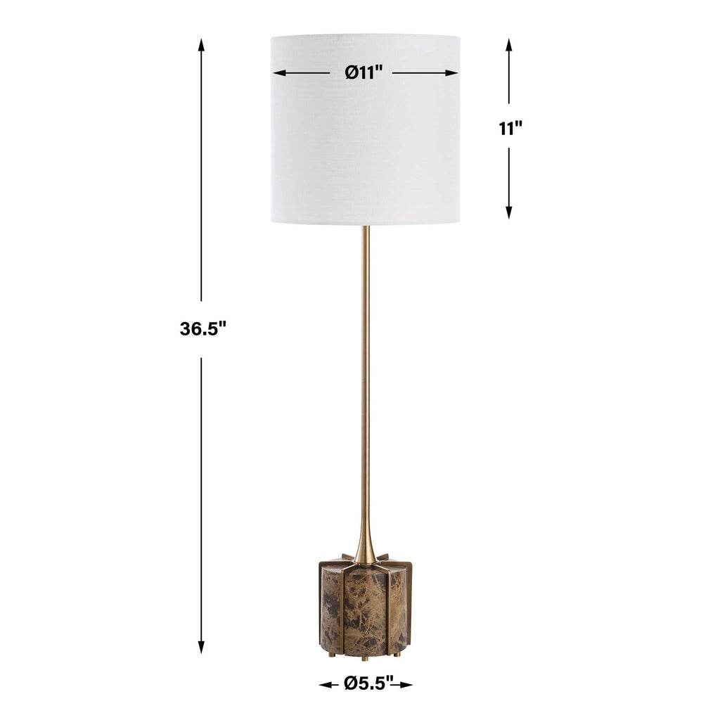 Britwell Brown Buffet Lamp