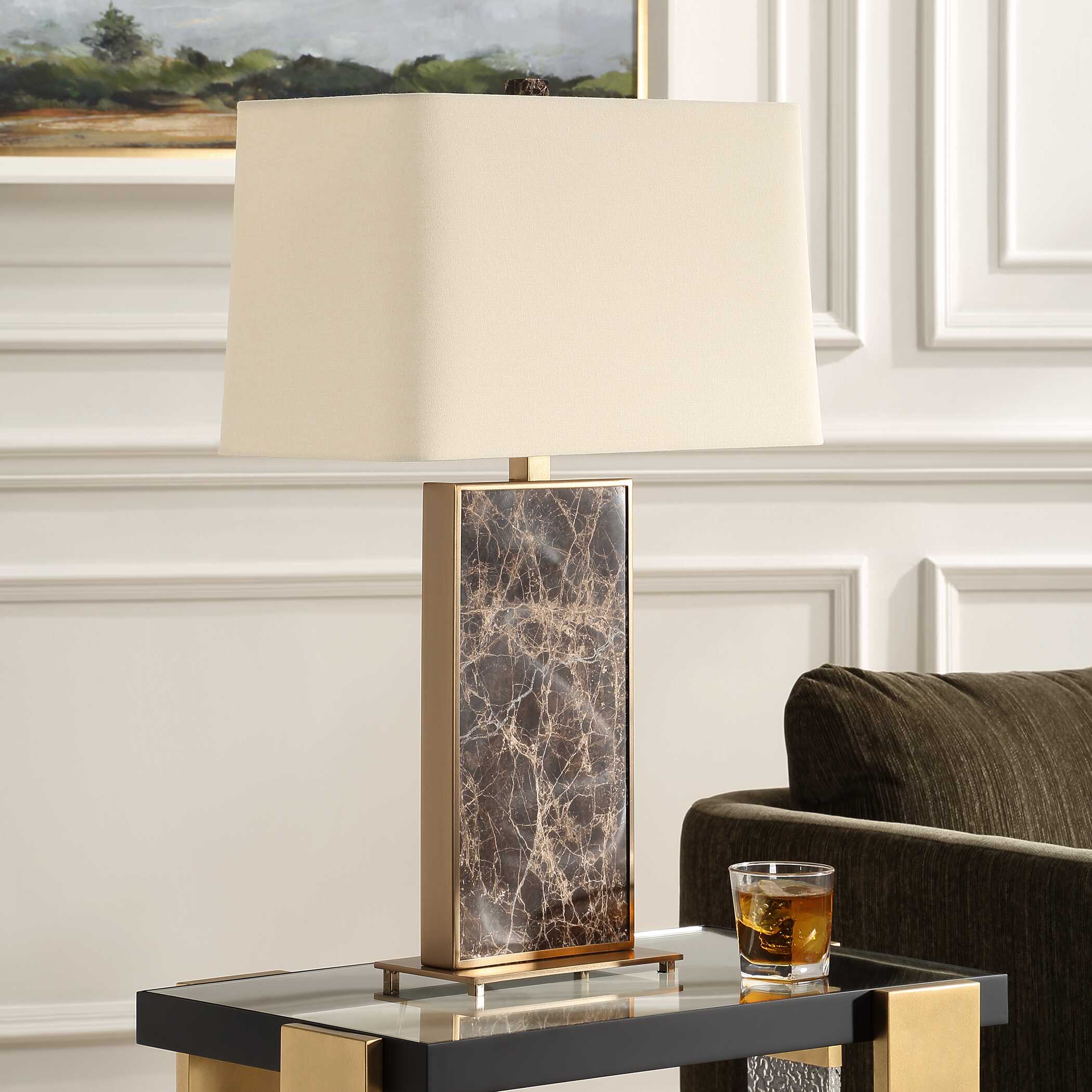 Lafferty Marble Table Lamp