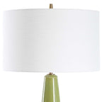 Mendell Moss Green Table Lamp