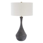 Helston Dark Charcoal Table Lamp