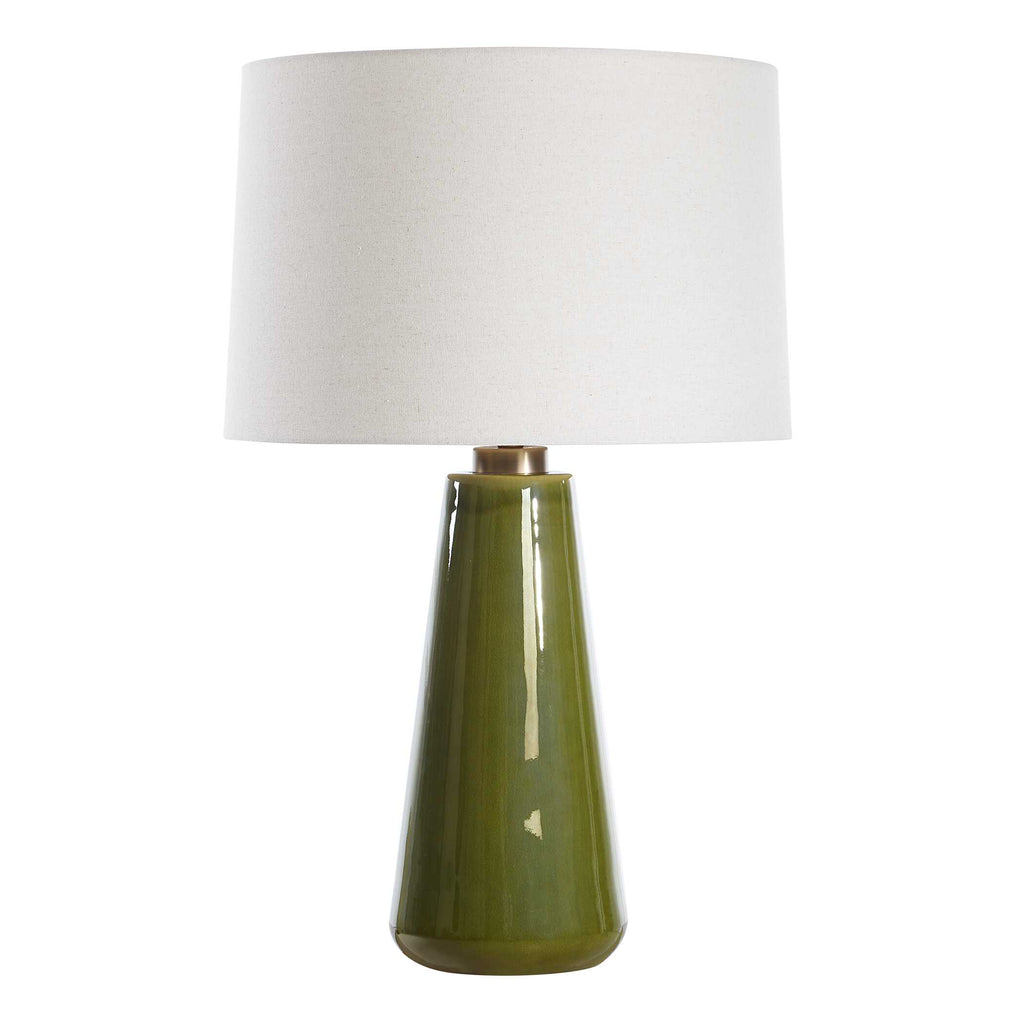 Kelley Moss Green Table Lamp