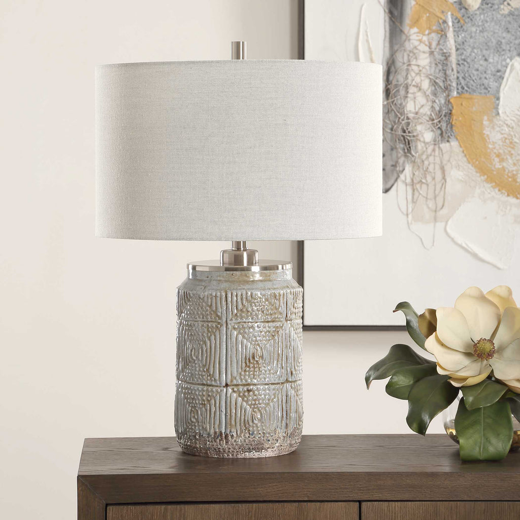 Graydon Gray Table Lamp