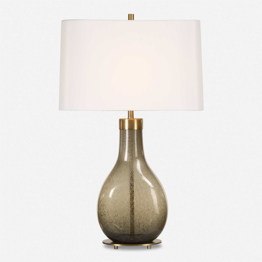 Shyla Dark Glass Table Lamp