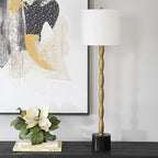 Ezra Brass Buffet Lamp