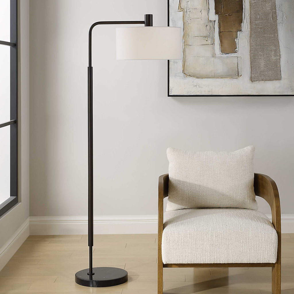 Richie Black Floor Lamp