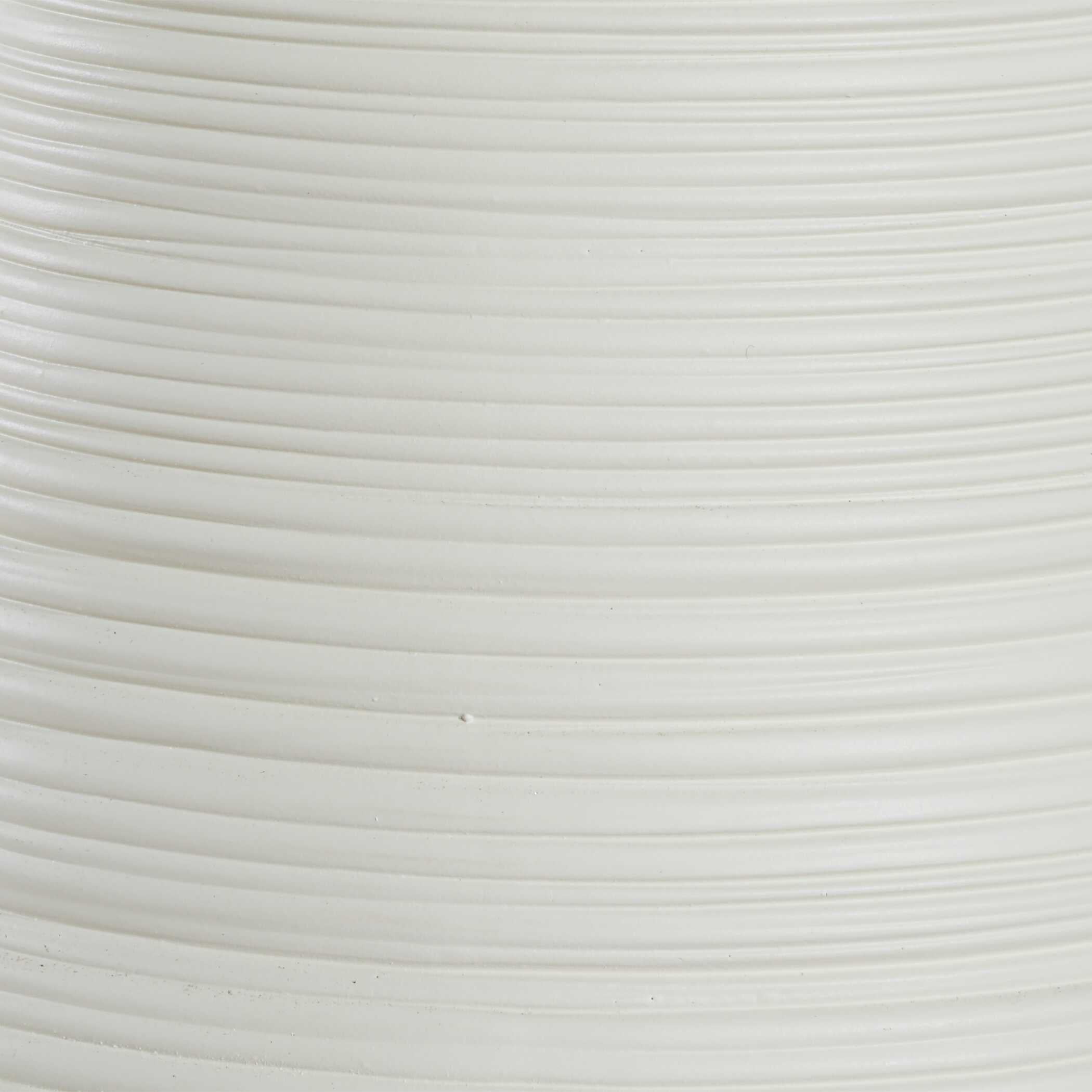 Ridgeline Matte White Table Lamp