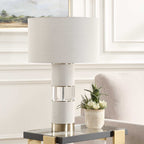 Maliyah Linen Table Lamp
