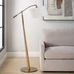 Kennett Wooden Floor Lamp
