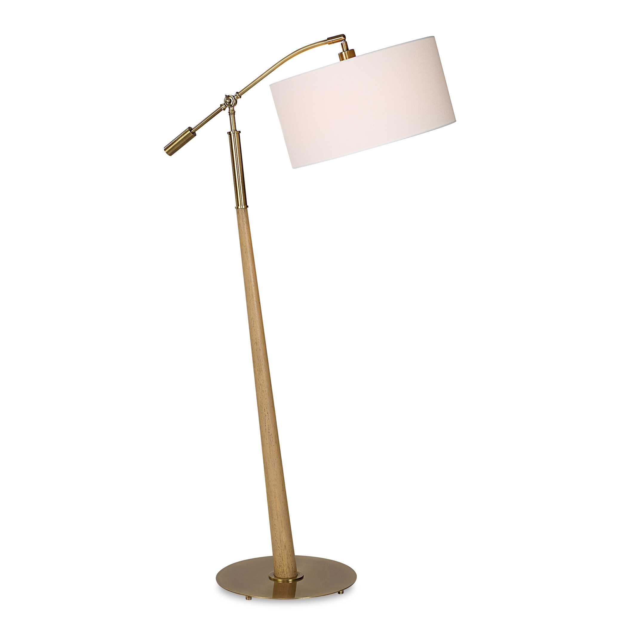 Kennett Wooden Floor Lamp