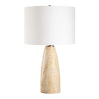 Maury Travertine Table Lamp
