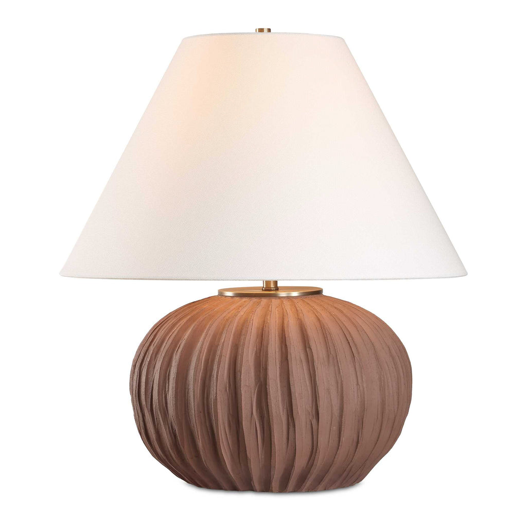 Keoghan Terracotta Table Lamp