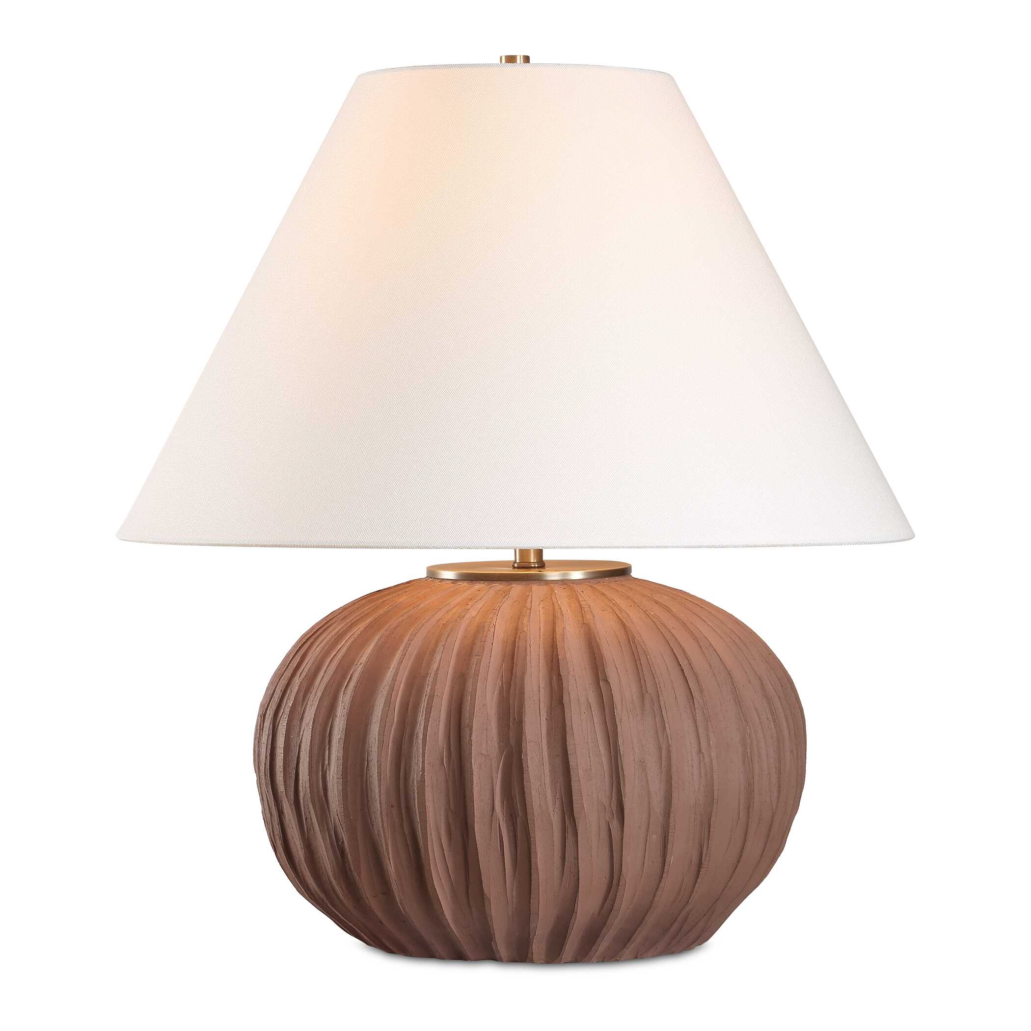 Keoghan Terracotta Table Lamp