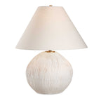 Meryl Aged White Table Lamp