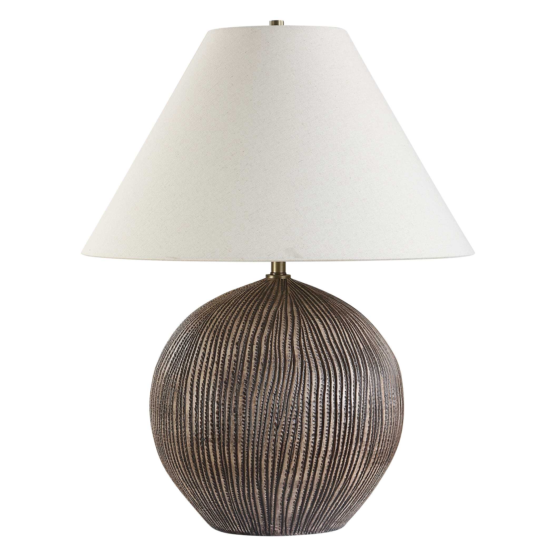Sayre Dark Brown Table Lamp