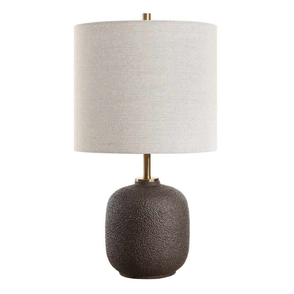 Blacktop Textured Buffet Lamp