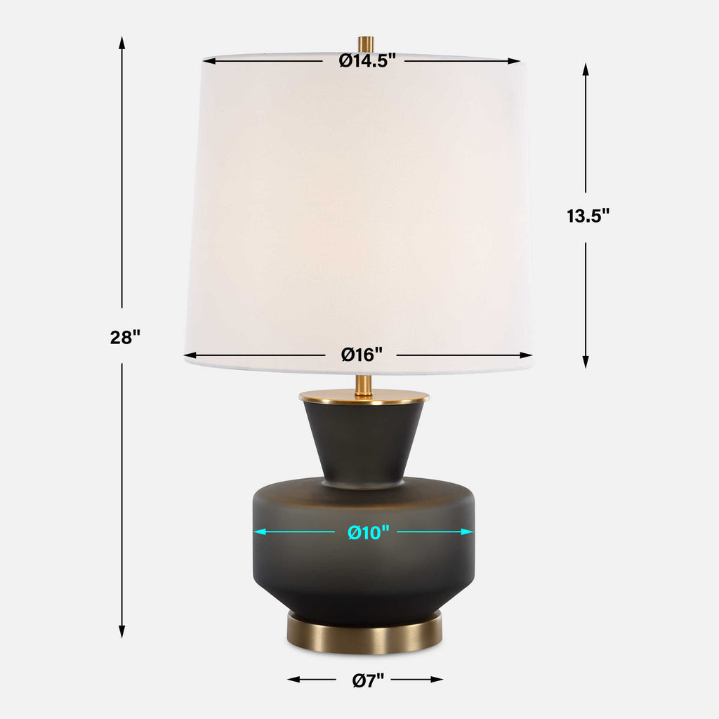 Trentino Black Table Lamp