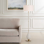 Dewdrop Ivory Floor Lamp