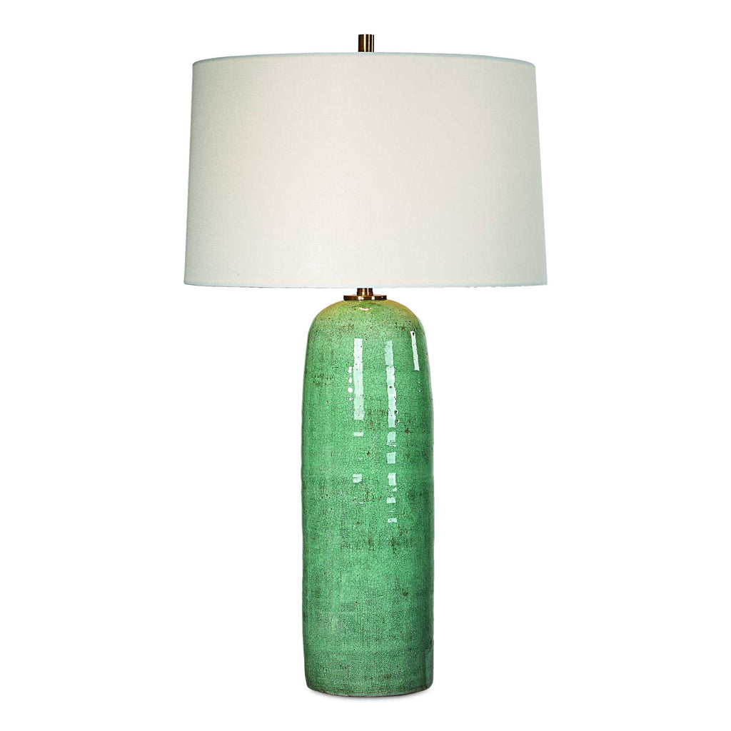 Andale Crackled Teal Table Lamp