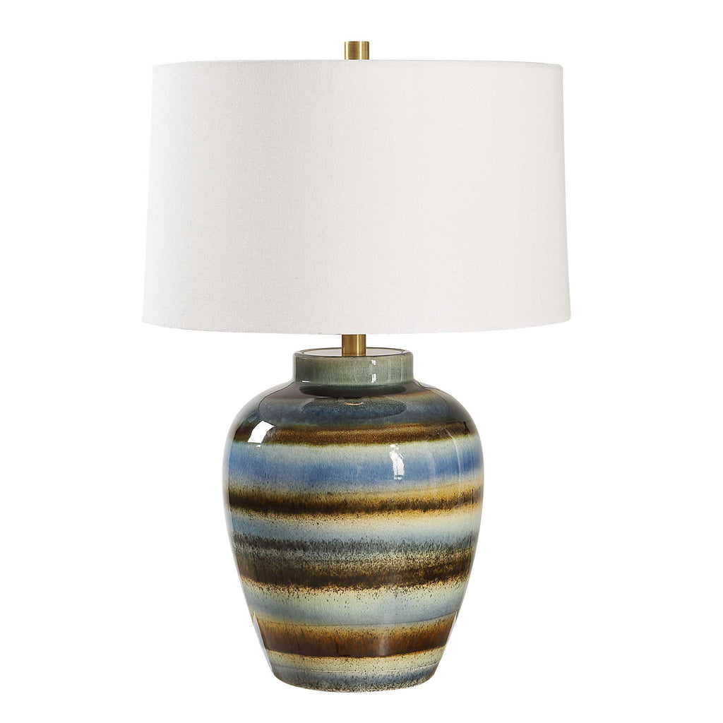 Judarn Blue Brown Table Lamp