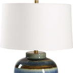 Judarn Blue Brown Table Lamp