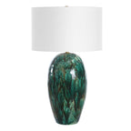 Ceralene Green Table Lamp