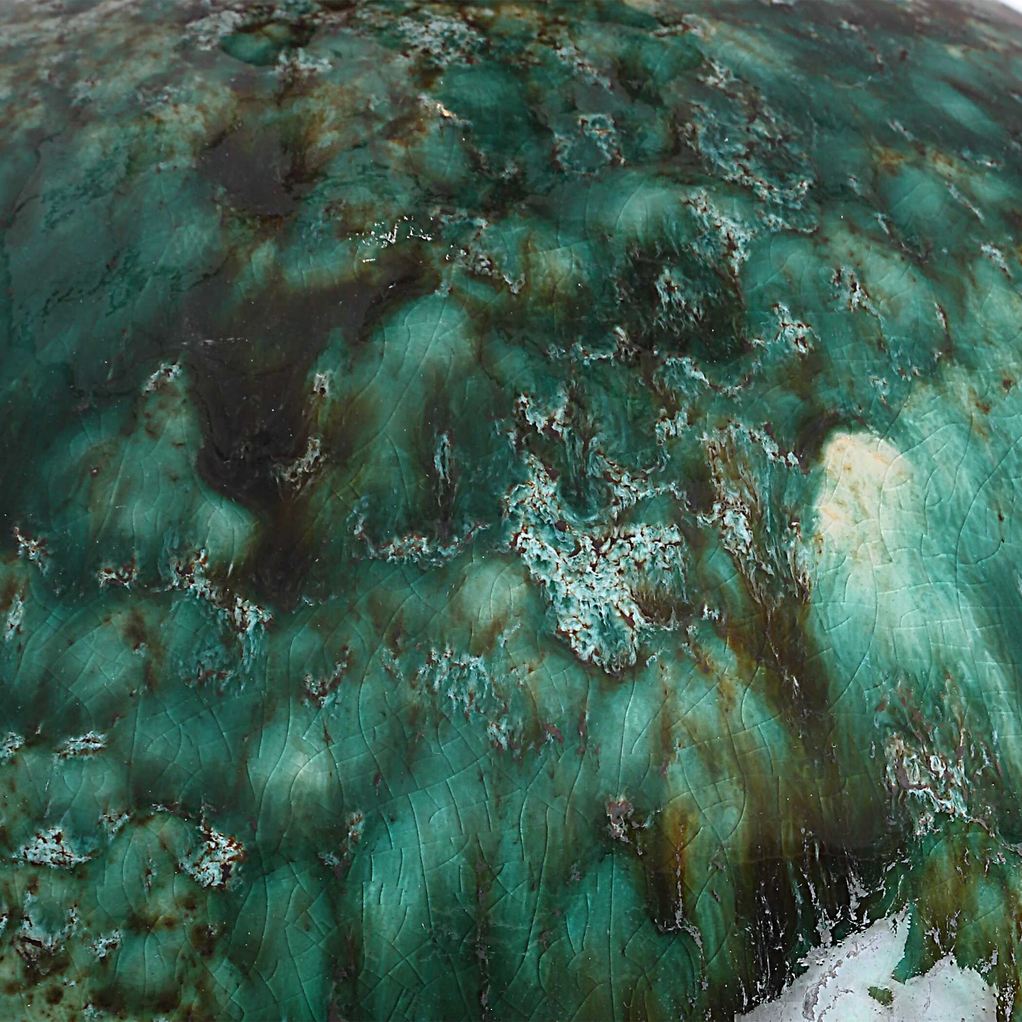 Ceralene Green Table Lamp