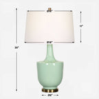 Kyla Mint Green Table Lamp