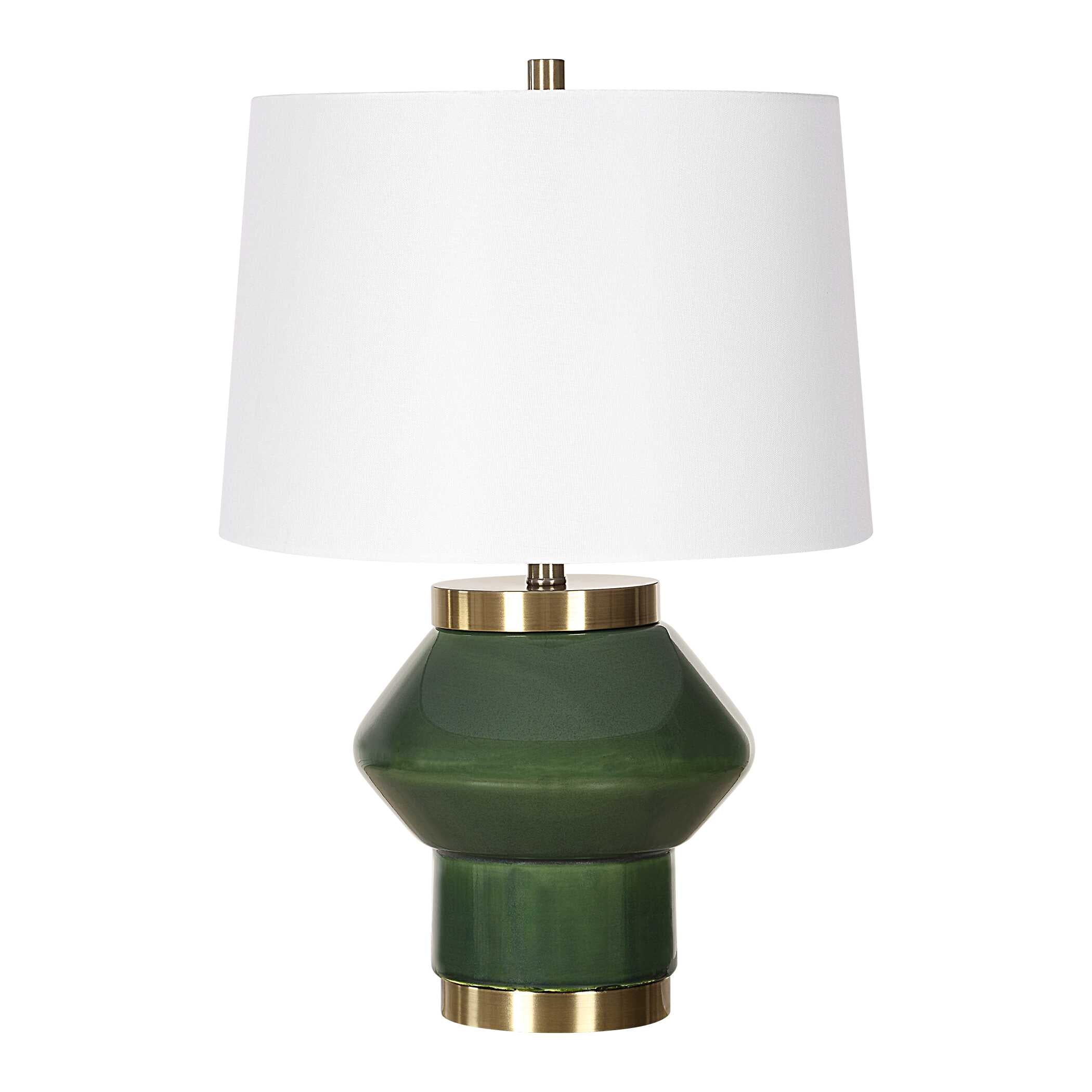 Tayson Jade Green Table Lamp