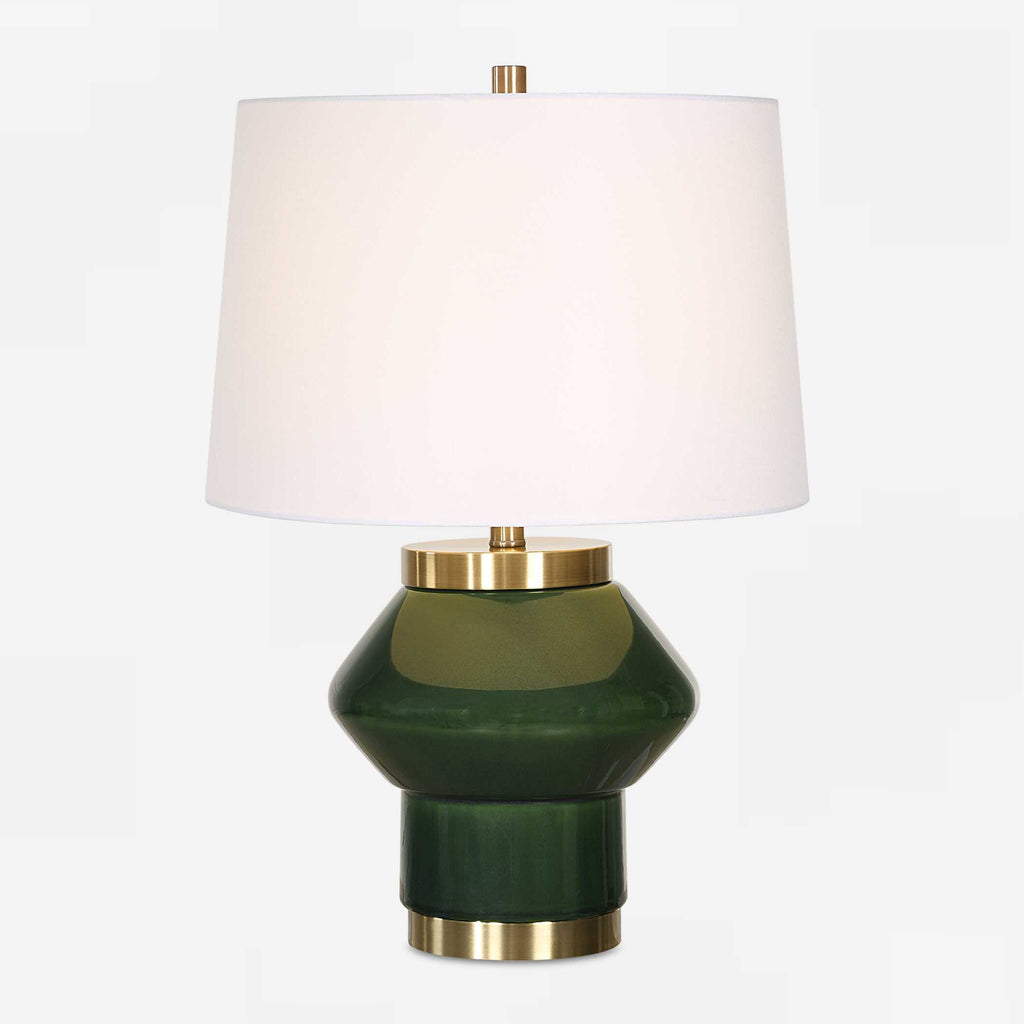 Tayson Jade Green Table Lamp