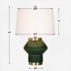 Tayson Jade Green Table Lamp