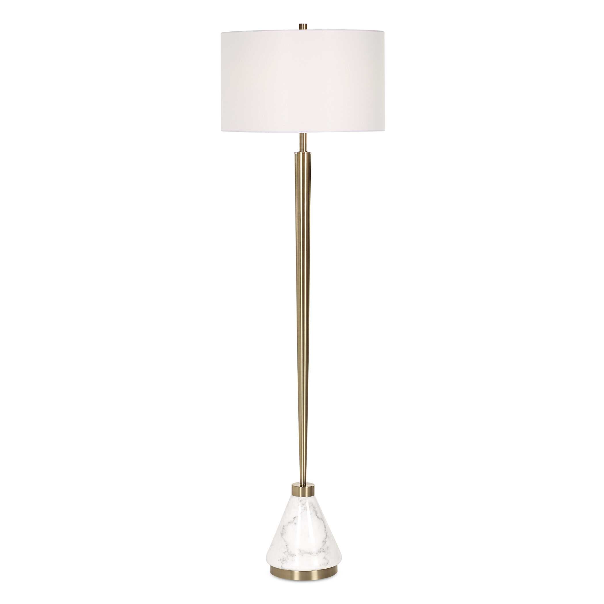 Curran Tapered Metal Floor Lamp