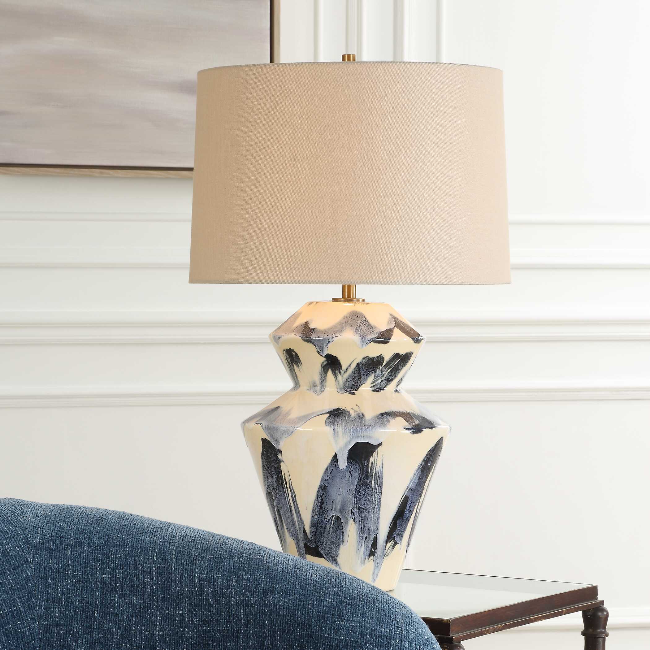 Oranda Abstract Geometric Table Lamp