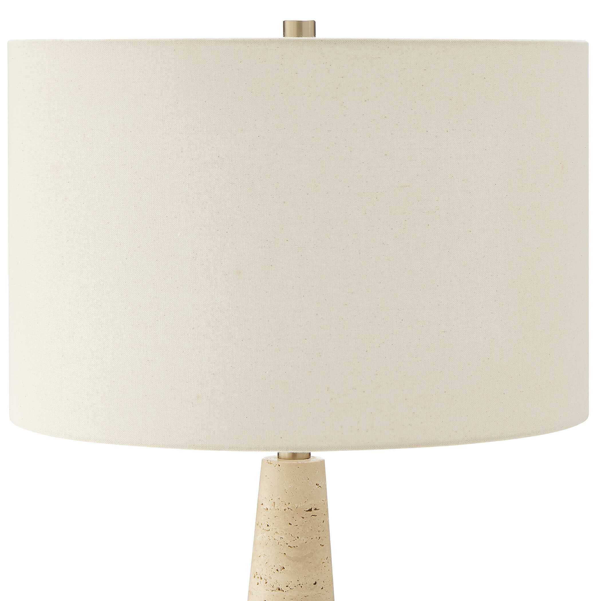 Perkins Travertine Table Lamp