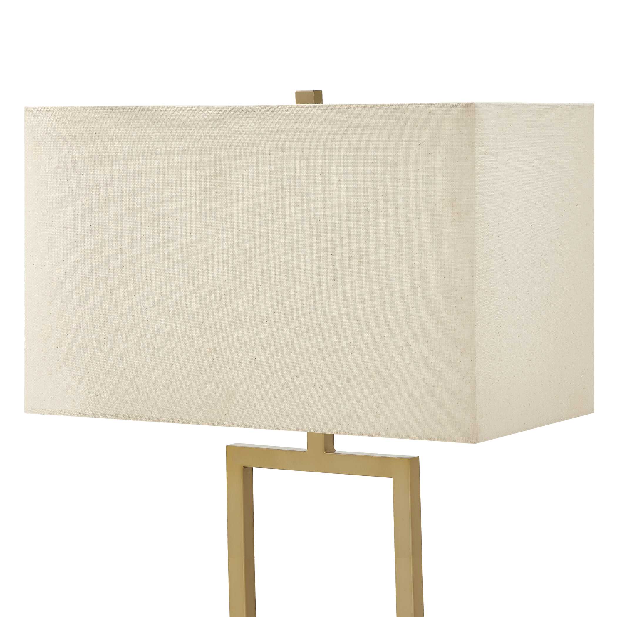 Warrick Modern Travertine Table Lamp