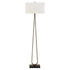 Galloway Minimalist Bronze Floor Lamp