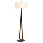 Galloway Minimalist Bronze Floor Lamp