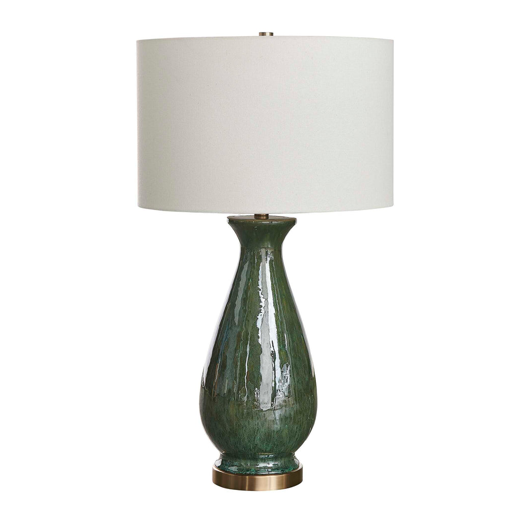 Colestin Deep Green Table Lamp